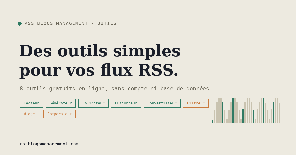 Flux RSS : le guide complet pour lire, créer et diffuser vos flux (2026)